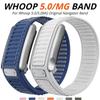 Pulseira Original Navigator Para Whoop 5.0 MG Nylon Silicone Strap para WHOOP 5.0 One+Peak Sport Outdoor Watch Band