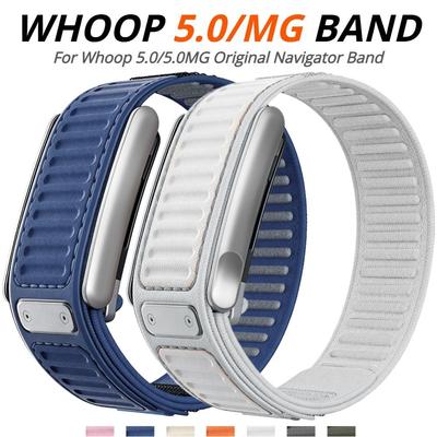 Original Navigator-Armband für Whoop 5.0 MG Nylon-Silikon-Armband für WHOOP 5.0 One+Peak Sport Outdoor-Uhrarmband