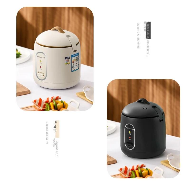 Mini olla arrocera de 1,2 l, multifuncional, ideal para dormitorios de estudiantes y hogares.