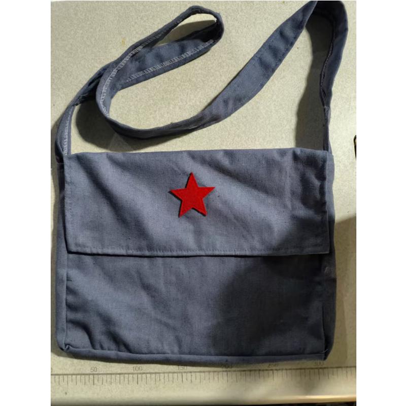 Little Red Army Crossbody Canvas Performance Bag