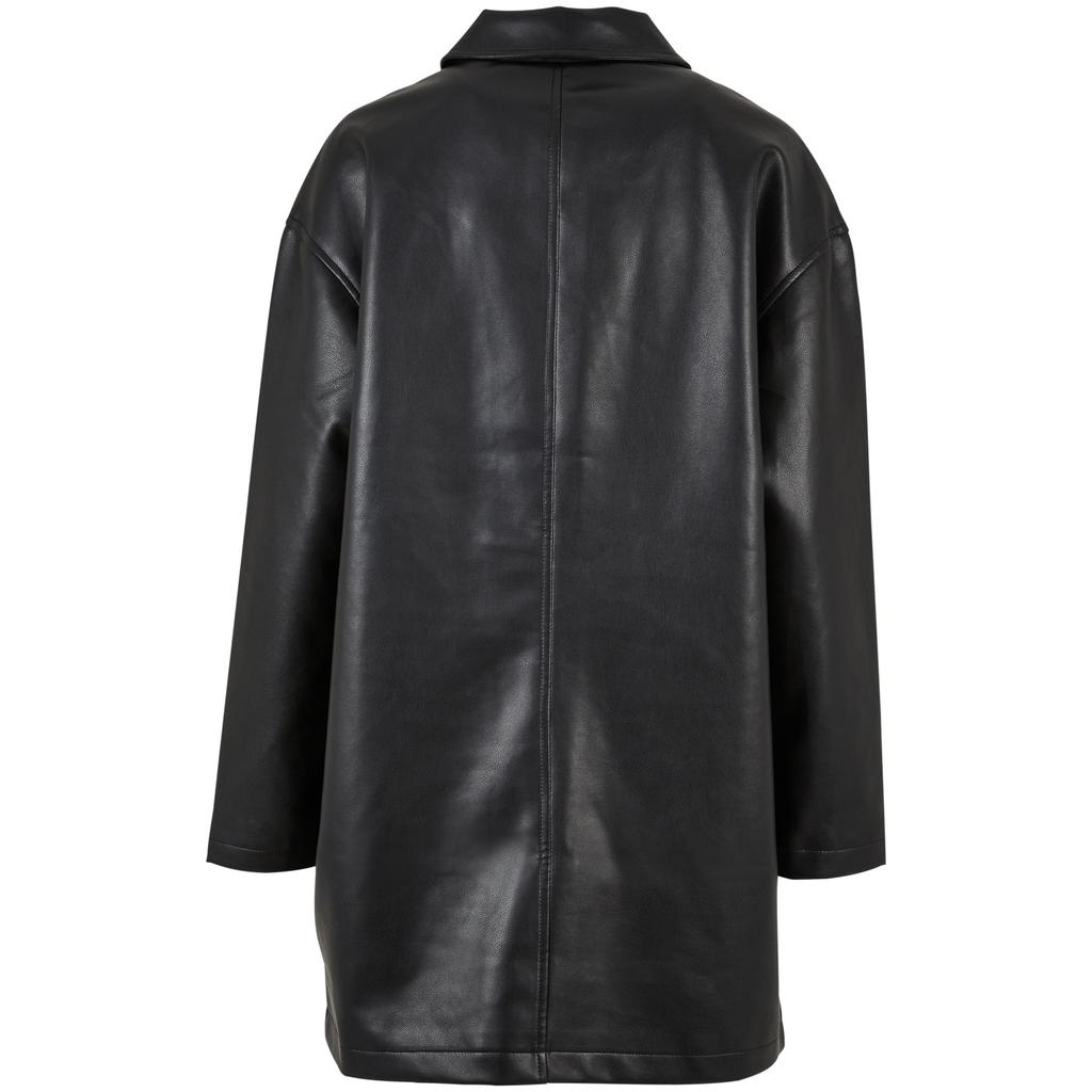 Urban Classics Womens/Ladies Faux Leather Coat