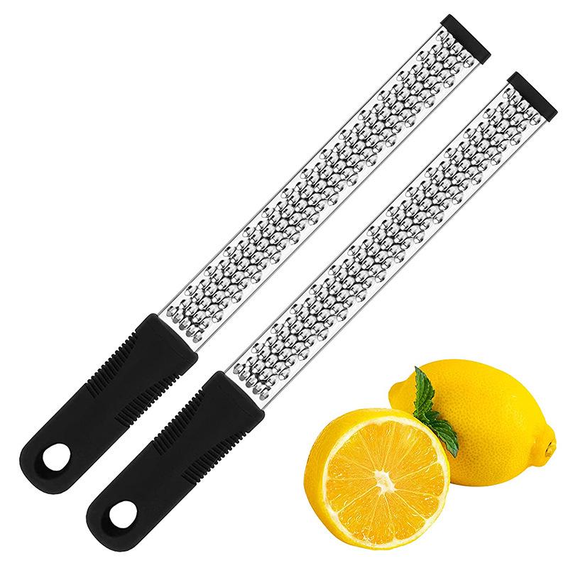 Multi-Functional Stainless Steel Cheese & Chocolate Grater with Lemon Zester