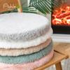 Nordic Plush Buttocks Cushion, Sofa Cushion, Office Anti-skid Desk and Chair Cushion, Thickened Winter Warmth Cushion