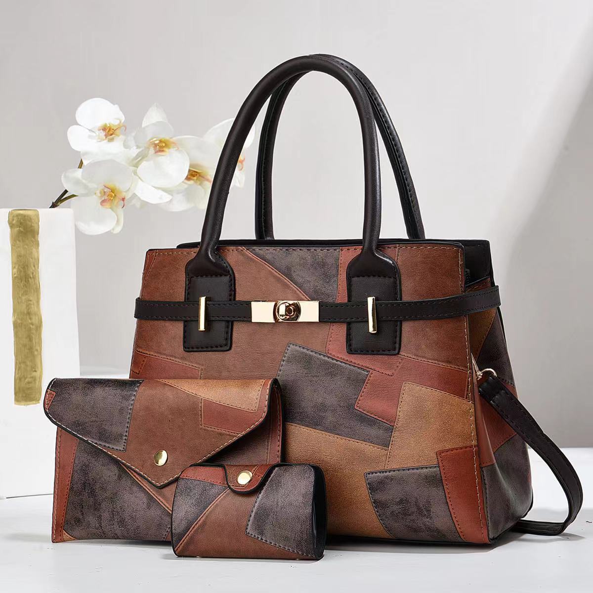

Latest Design Female Handbag Trendy Style All-in-one Large Capacity Trend Crossbody Bag Advanced Sense Big Capacity Shoulder Bag .