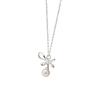 Bow Necklace Women's Light Luxury Niche Neck Chain Advanced Design Smart Clavicle Chain