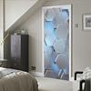 PVC 3D Door Stickers Simulation Vinyl Self Adhesive Wall Murals Decals