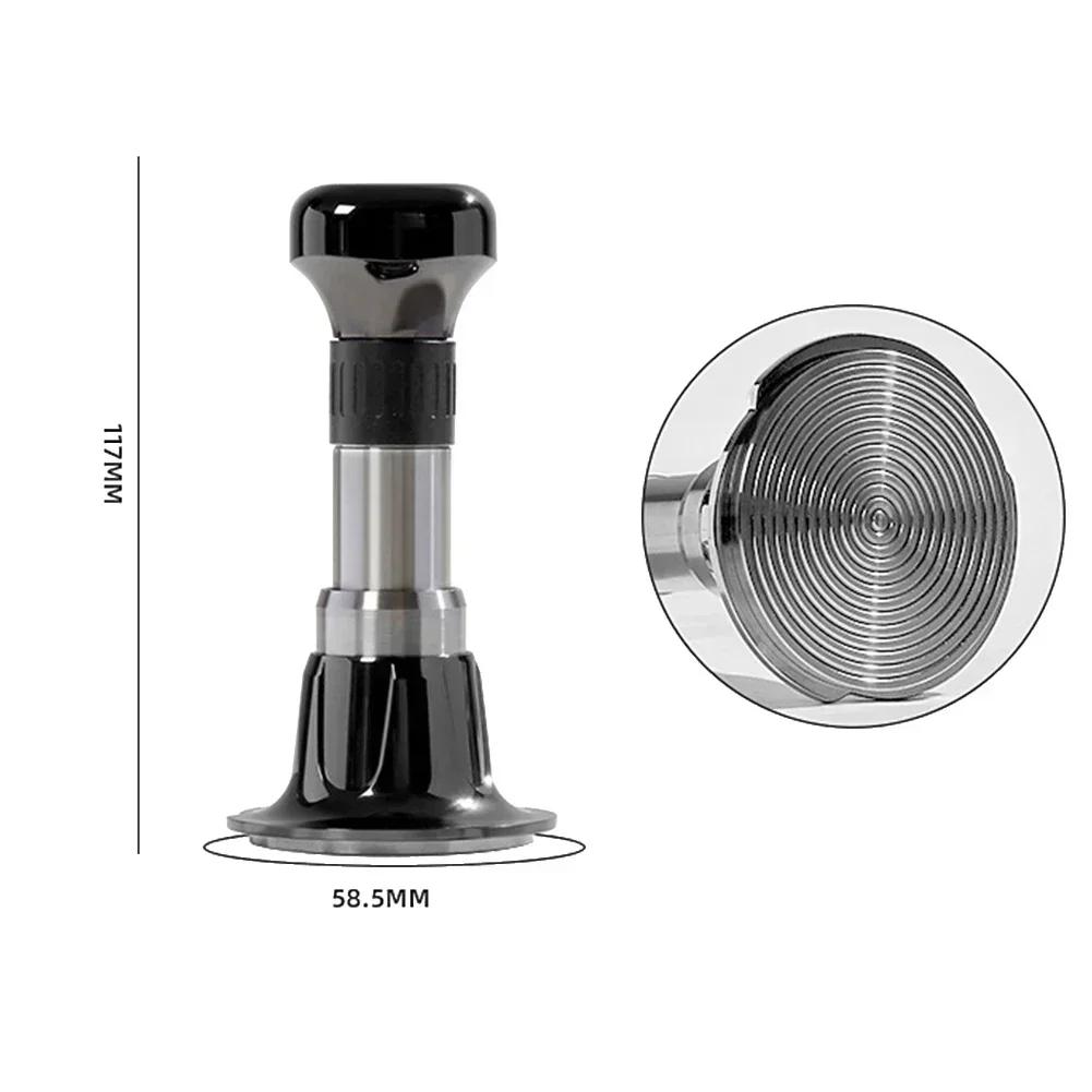 Aluminum Alloy Coffee Tamper with Ergonomic Handle for Even Tamping Enhancing the Flavor of Your Favorite Brewed Beverages
