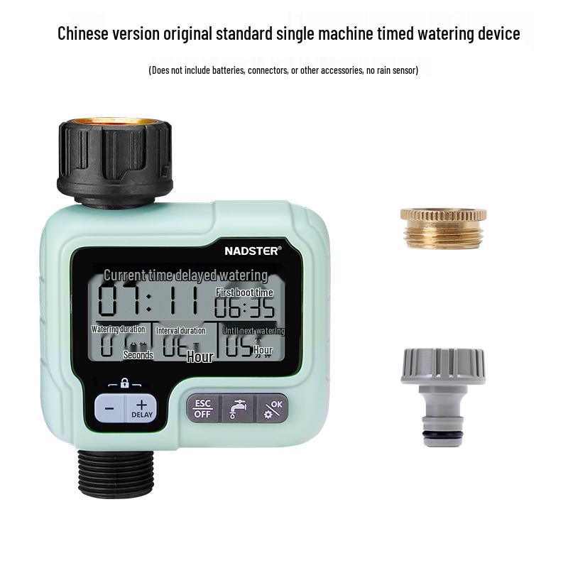 Smart Garden Sprinkler: Timed Irrigation System with Large Screen Controller for Automatic Flower Watering