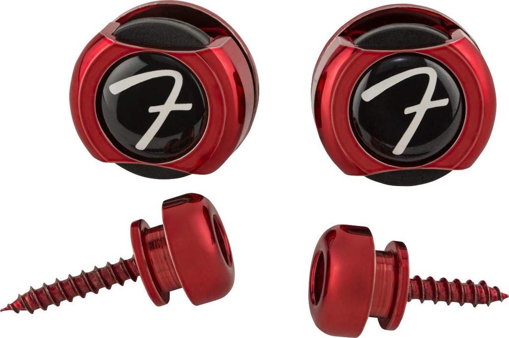 Fender Strap Pin Red Fender® ‘F’ Locks,