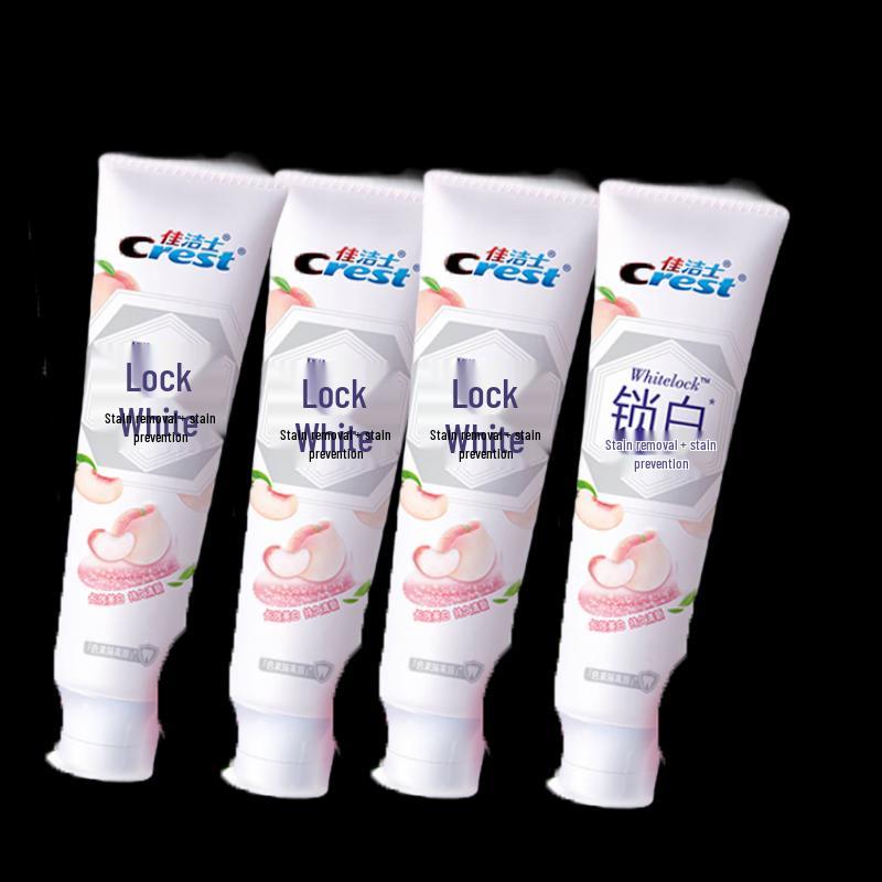 Crest Dual-Action Whitening Toothpaste - White Peach