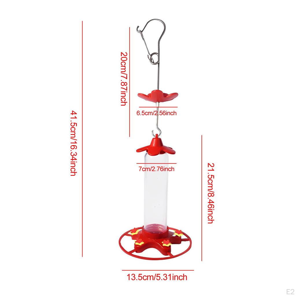 Hummingbirds Feeder Bird Food Dispenser Reliable Lightweight Automatic Feeding Station