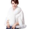 Autumn and winter new shawl women's clothing imitation fox fur collar Rex rabbit fur imitation fur coat fluffy cape