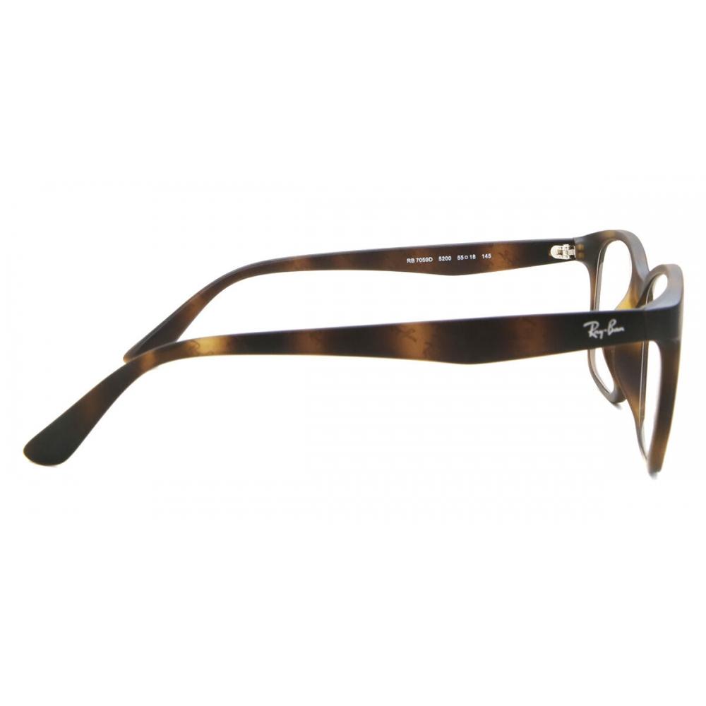 Ray Ban Rx7059d Asian Fit 5200 Unisex Eyeglasses