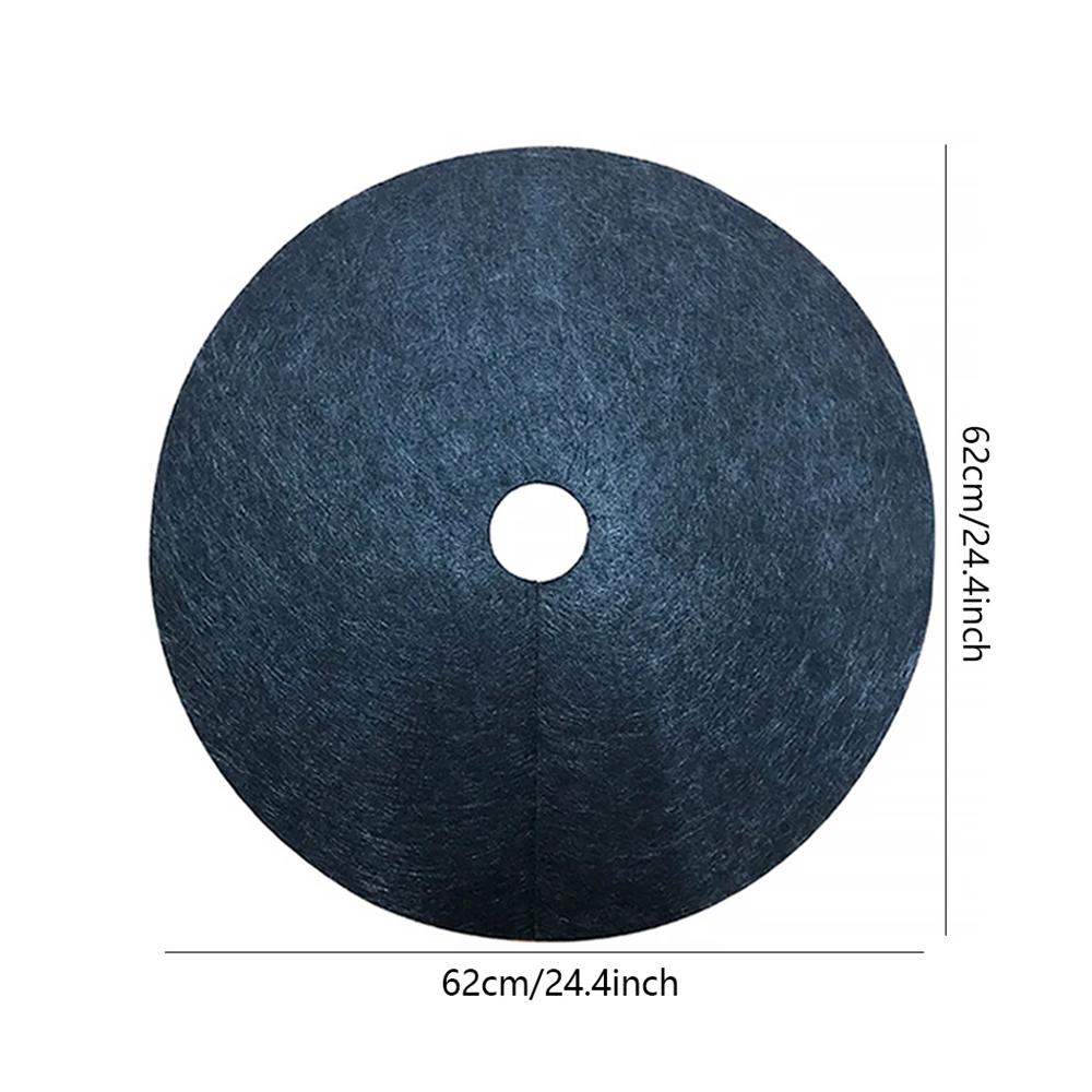 10PCS Tree Protection Weed Mats Ecological Control Non-Woven Cloth Mulch Ring Round Weed Barrier Plant Cover for Orchard Garden