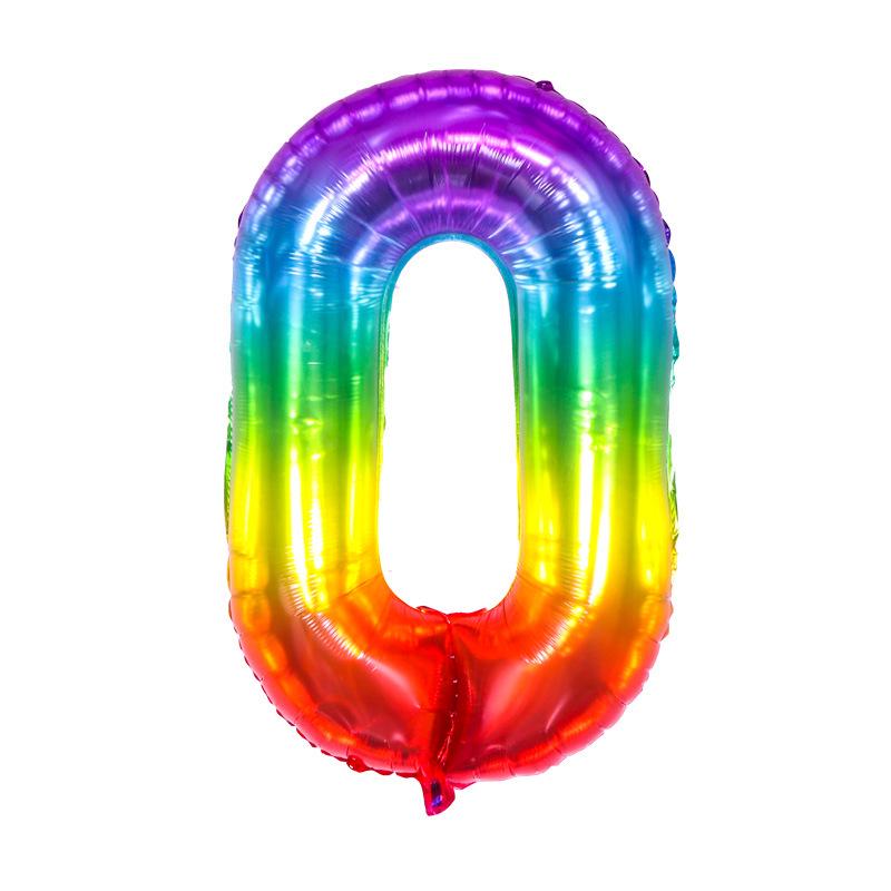 Globos de Aluminio con Número de 40 Pulgadas (EE. UU.) - Decoración de Fiesta