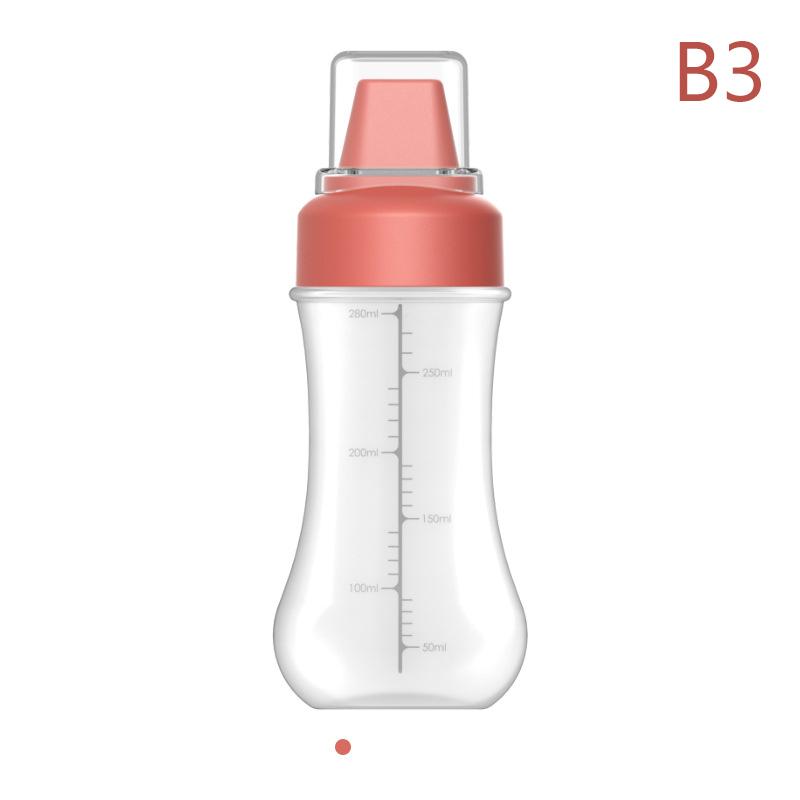 Portabel Tomatketchupflaska Pressbehållare Enkelt/Fem Hål Salladsdressingfodral Kryddlåda Köksartiklar