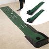 Golf Putting Mat Green for Indoor Outdoor Training Equipment Practice Traveling