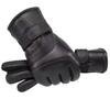 Multifunction Winter Ski Gloves Keep Warm Driving Gloves Fashion Men Leather Mittens  Cycling