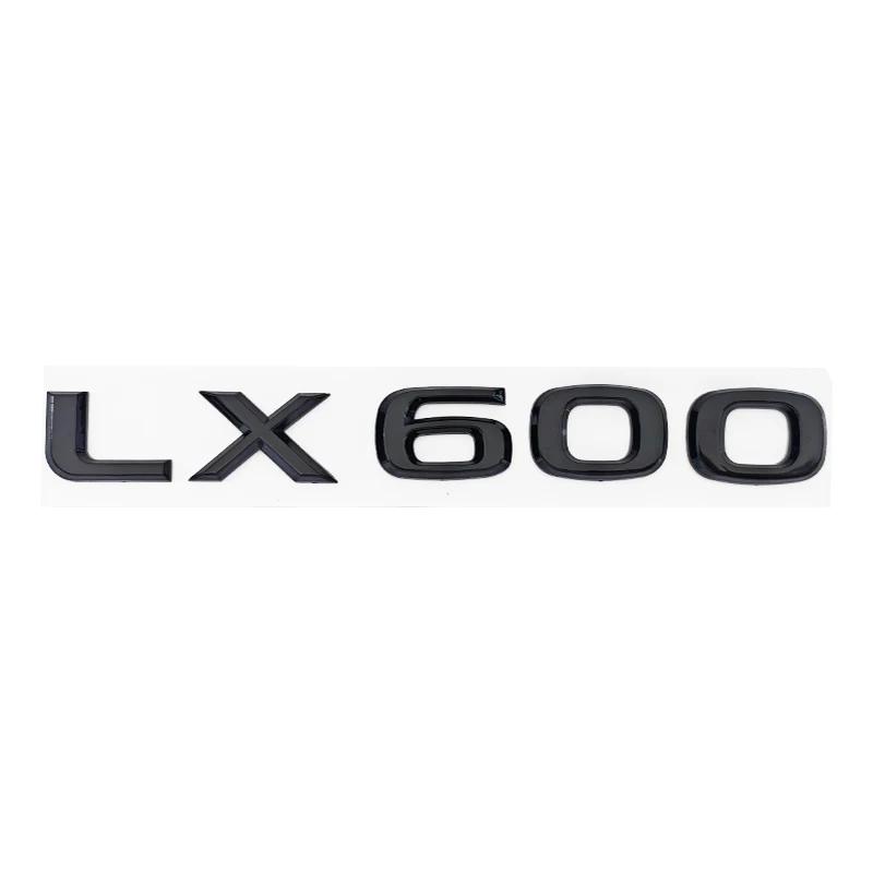 3D ABS Logo For Lexus GX470 LX570 LX600 RX350 RX300 Emblem Number Letters Sticker Car Trunk Badge Adhesive Decal AccessoriesDX7