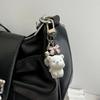 Soft Toy Bear Key Chain Stylish Ornament Resin Key Ornament Purses and Keys Pendant Handmade Detail for Durability