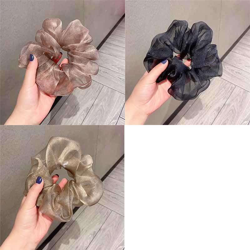 Mesh Tie Headpiece Hair Cord Collar-ring Girl Aurora Scrunchie