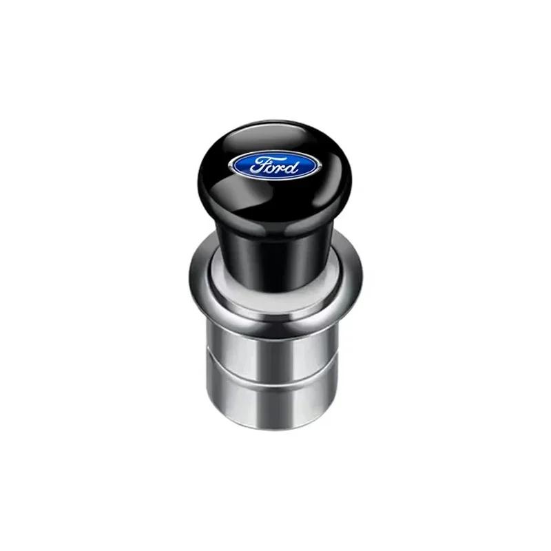 

New 2026 Car Sticker Ford New 2025 Hot Car Auto Interior Cigarette Lighter Power Plug Emblem Accessories For Ford Focus Mondeo K чёрный