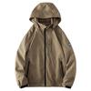 Outdoor Soft Shell Parka Outdoor Jacket Coat Male Trendy Spring & Fall American Waterproof Jacket Export Export Men's Trench Coat