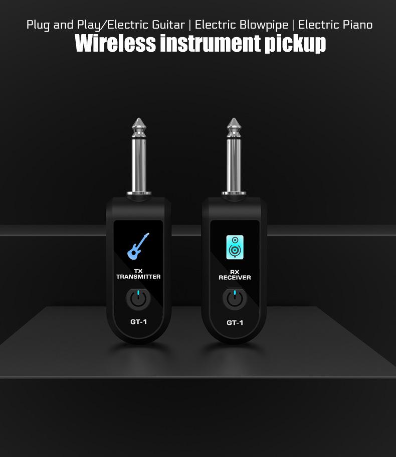 Wireless Converter for Handheld Electric Instruments: Guitar, Mic & More