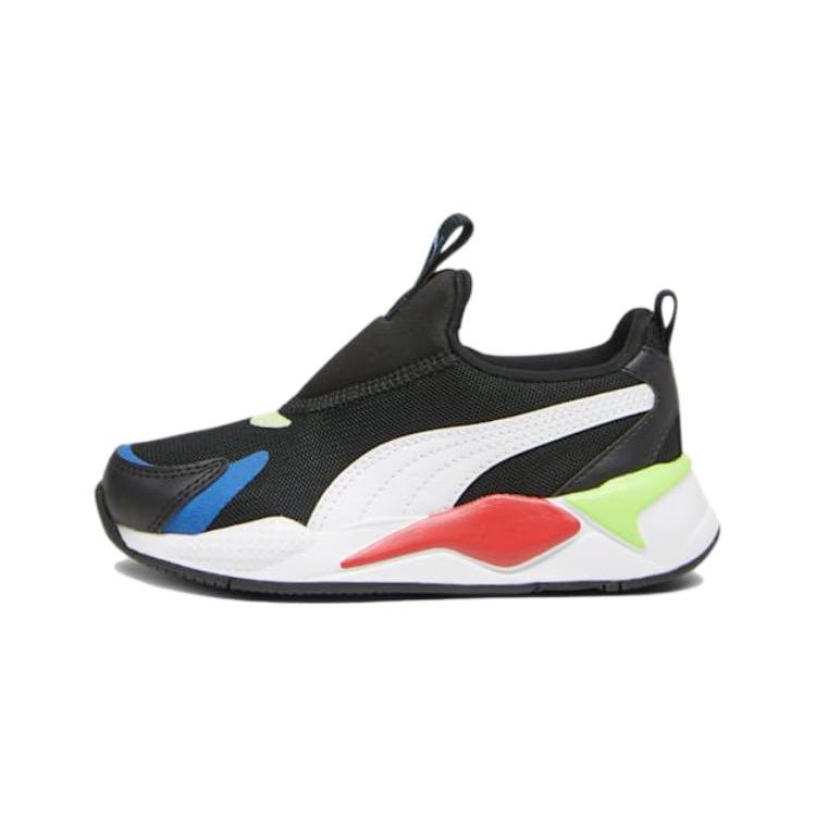 Puma Rs-X Comfortable Versatile Mid-Top Kids Casual Shoes Kids Sneakers Black Red 309676-10