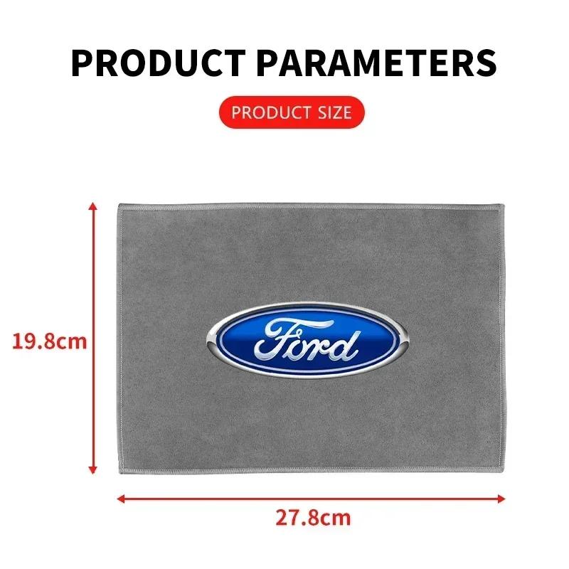 New 2026 Car Sticker 2025 Hot For Ford Car Cleaning Cloth Professional Cleaning Car Wiping Microfiber Towel For Ford Focus 2 3 M
