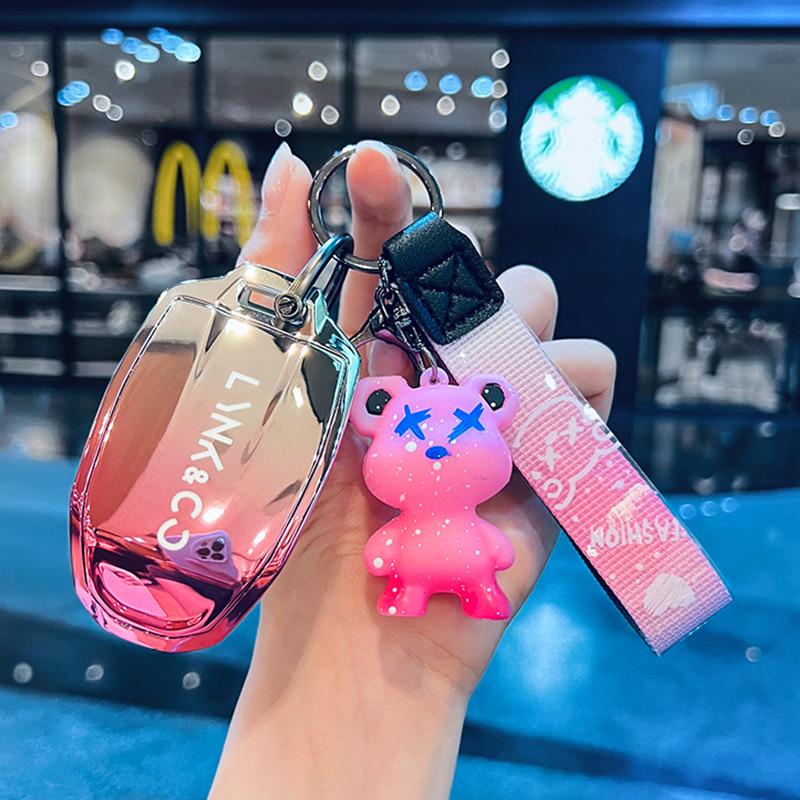 Lynk & Co Key Case: Fits 01, 03, 05, 06 Models - Men's & Women's EMP Buckle Shell Bag