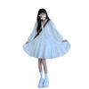 Bohemian Ethnic Style Medium and Long White Dress, Looking for That Lace Hollow Fairy Skirt Tide