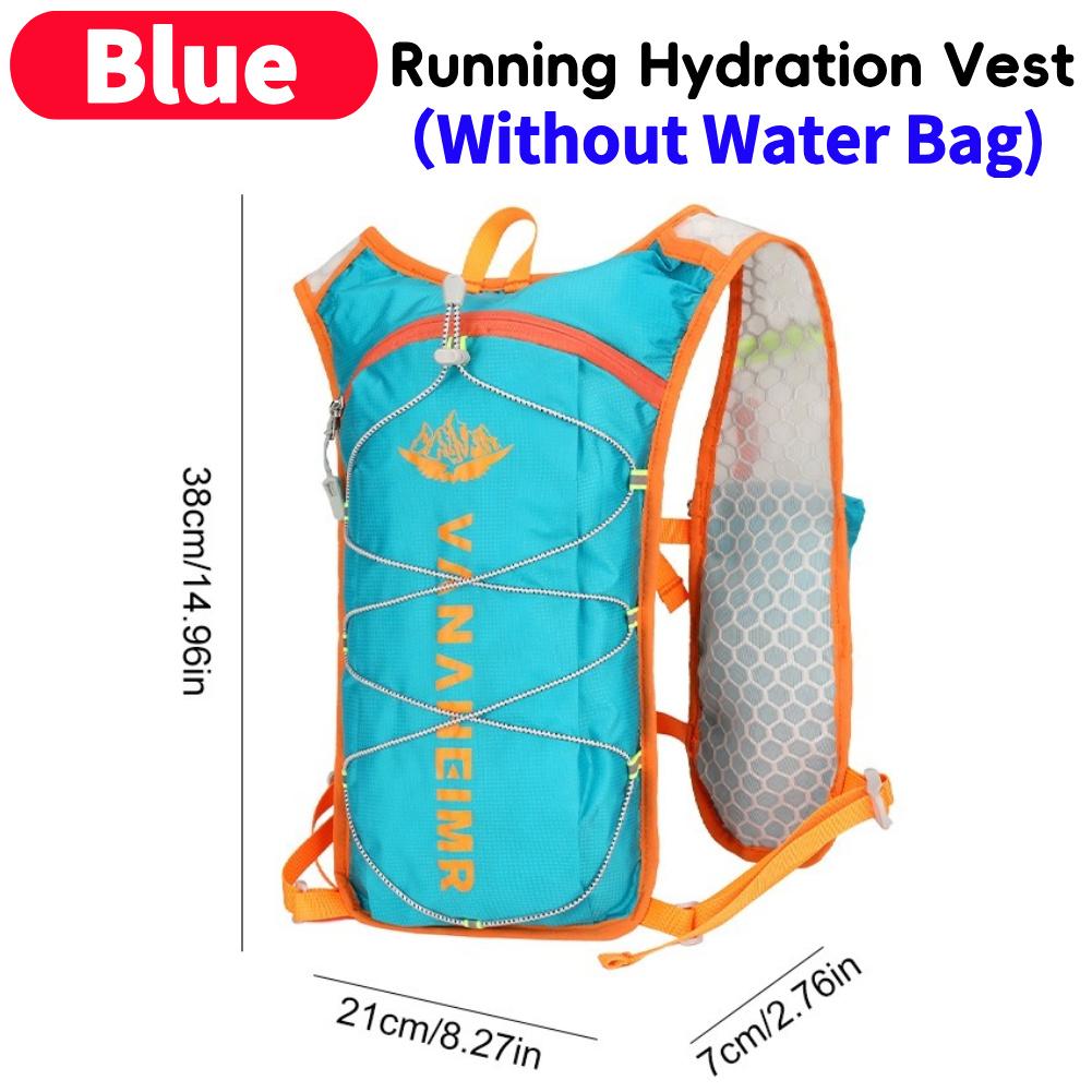 Running Hydration Vest Unisex Lightweight Breathable Backpacks For Hiking Cycling off-road Marathon Climbing Sports Water Bags