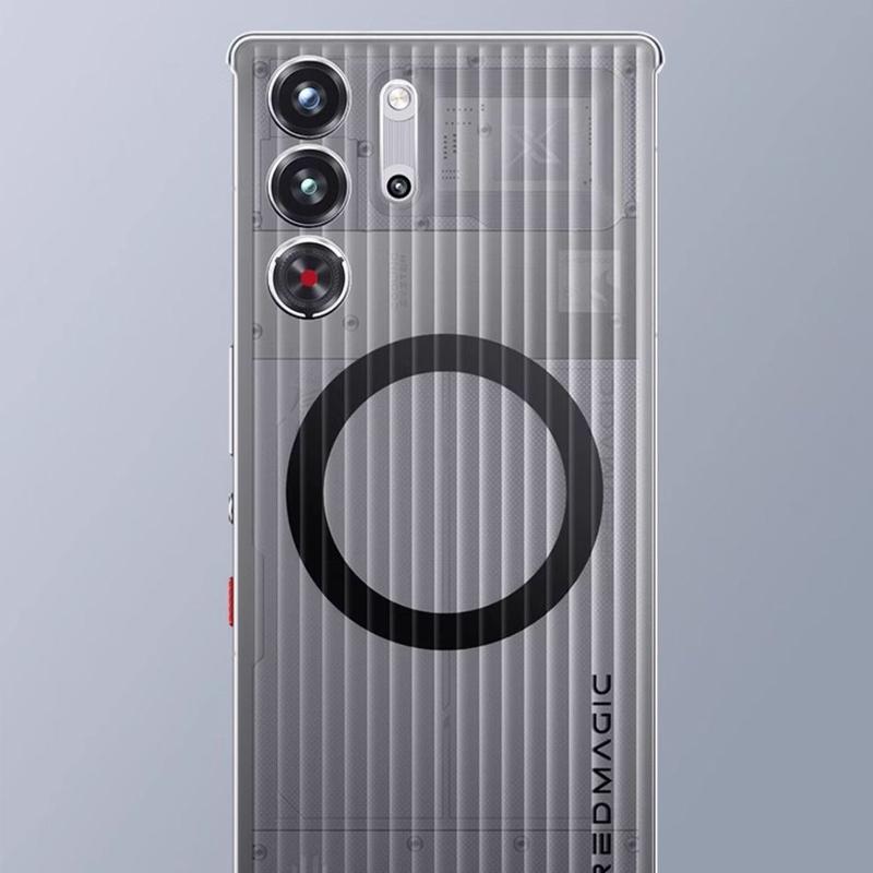 Original Magnetic Case For ZTE Nubia Redmagic 10 Pro+ Esports Thermal Conductive Back Cover Case for ZTE Nubia Redmagic 10 Pro