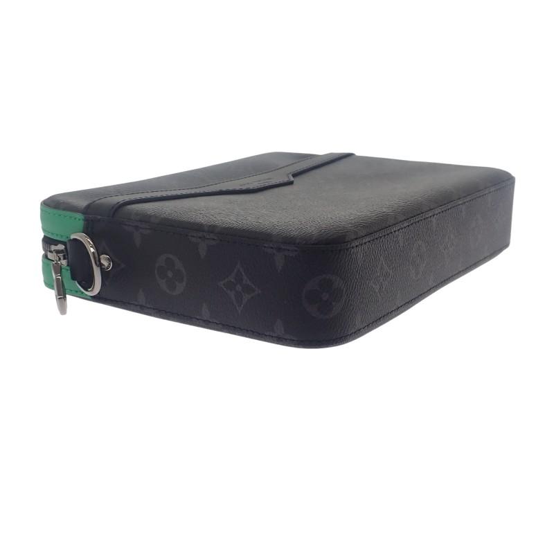 LOUIS VUITTON  M26052 Shoulder Bag black/Bamboo Green mens