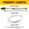 Interior 13FT Car Wire Auto Atmosphere Strip Light Decor LED Accessories Lamp