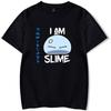 That Time I Got Reincarnated As a Slime New Anime T-Shirt Merch Casual Short Sleeved T Shirt Unisex Tee