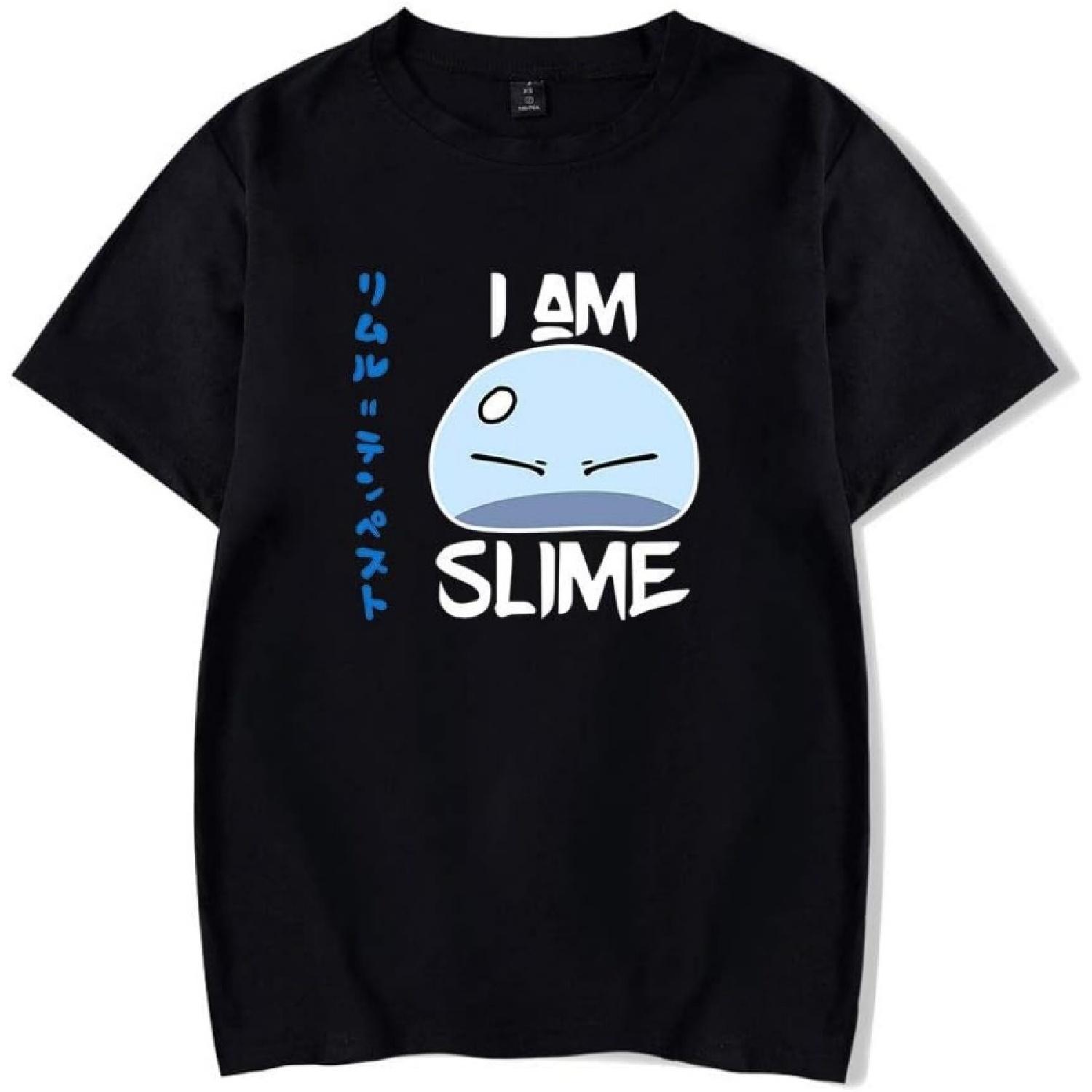

That Time I Got Reincarnated as a Slime New Anime T-Shirt Merch Casual Short Sleeved T Shirt Unisex Tee XXXXXL