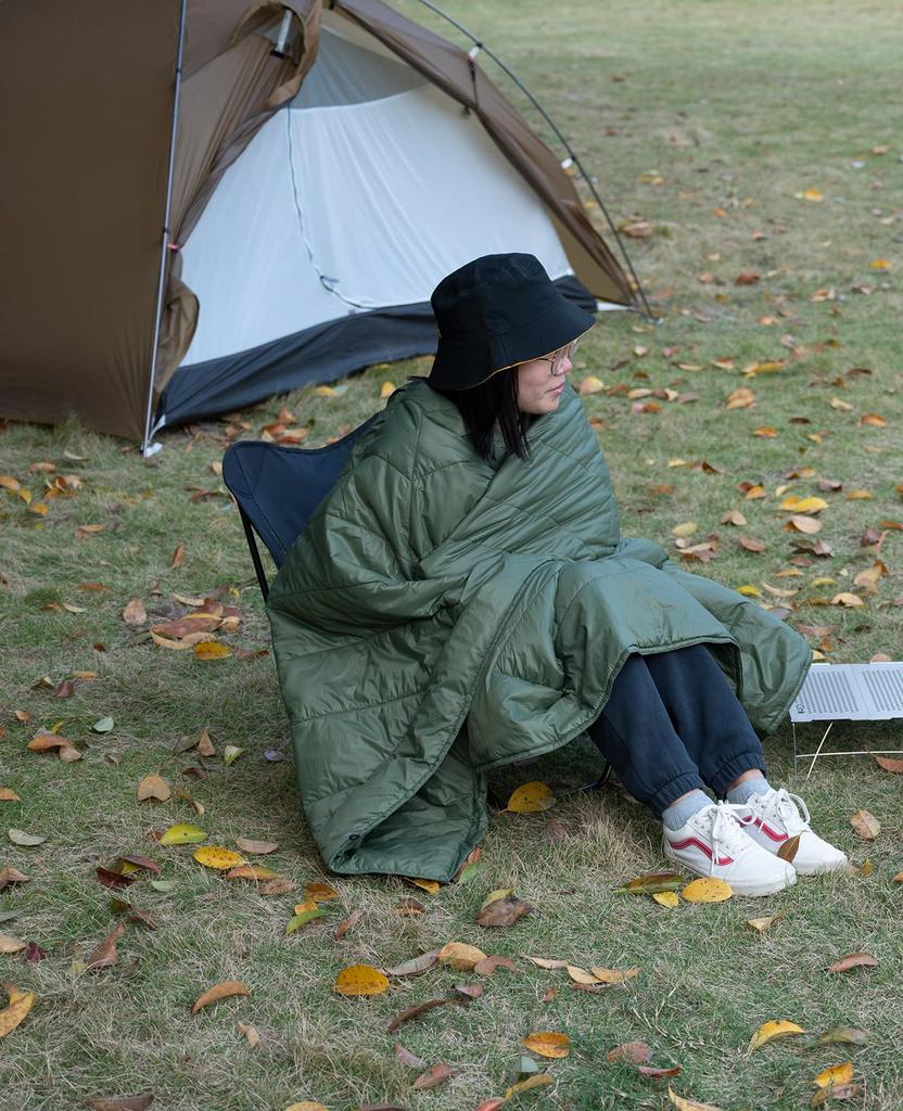 Decke für Außentasche Schulter zum Campen und in Zelten und und Heimschutz gegen Tasche 185 x [iClimb] Multifunktionale Kleidung/Schlafen