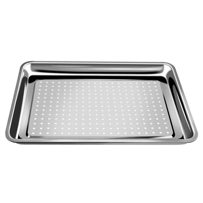 Zhebu Commercial 304 Stainless Steel Perforated Steaming Tray
