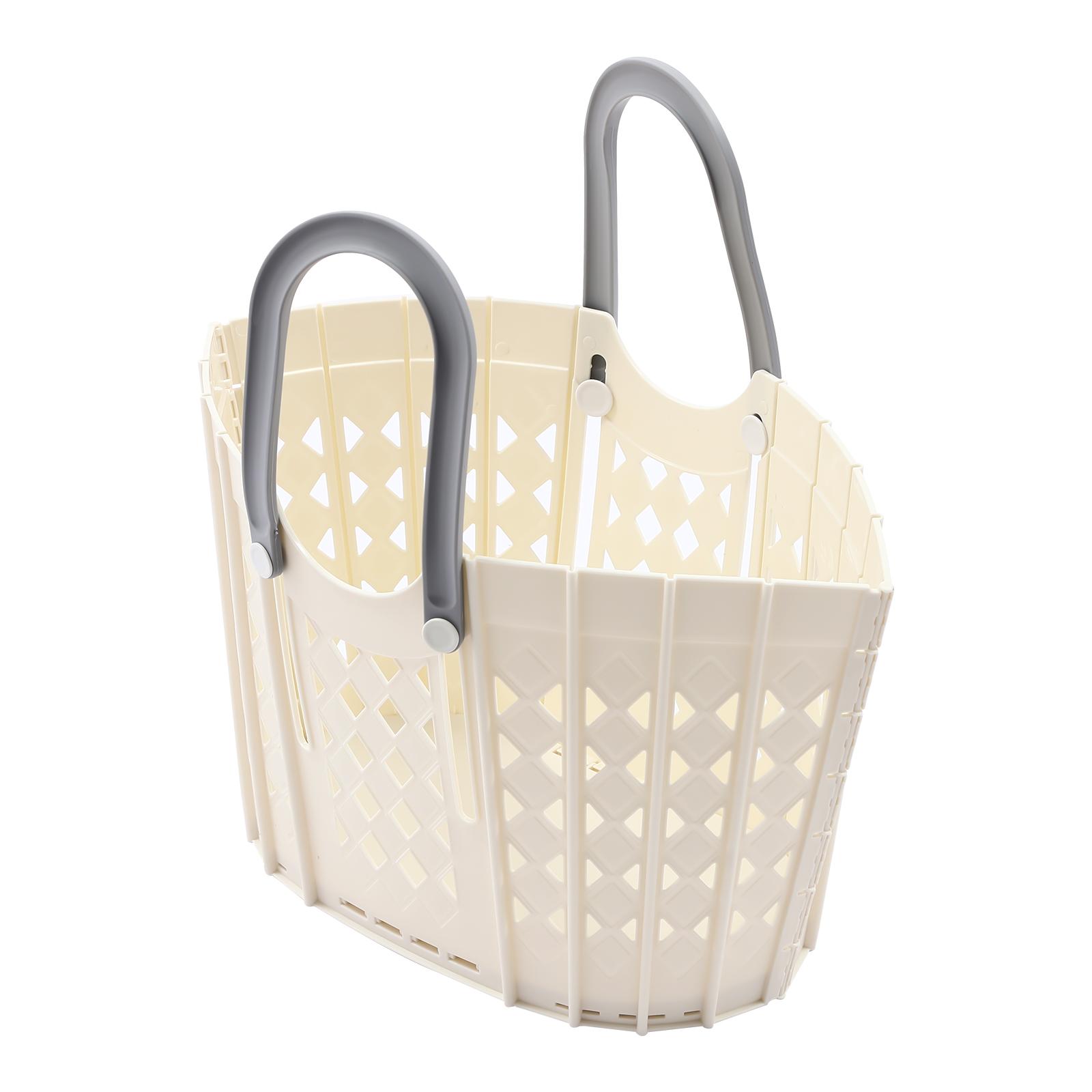 4-Pack Foldable Laundry Baskets Laundri Hamper Dirty Clothes Basket Large Capacity Storage Baskets with Handles Home Dormitory белый 9300₽