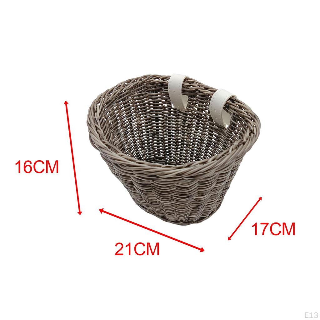 Kids Bike Basket - Front Handlebar Carrier for Young Riders