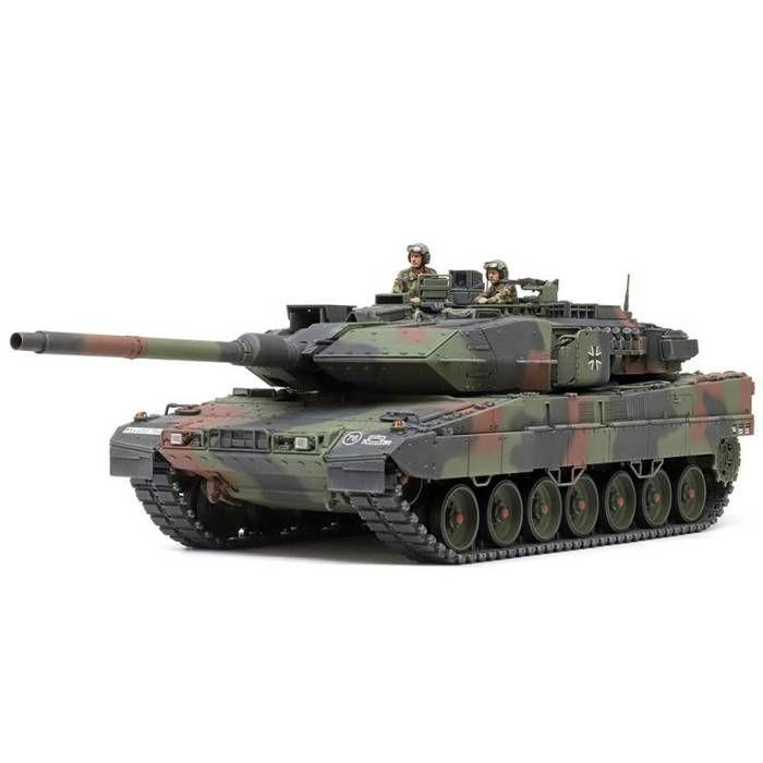 TAMIYA - Maquette Char Leopard 2 A7v German Main Battle Tank |tamiya|35387| 1:35 - Ref : 14807