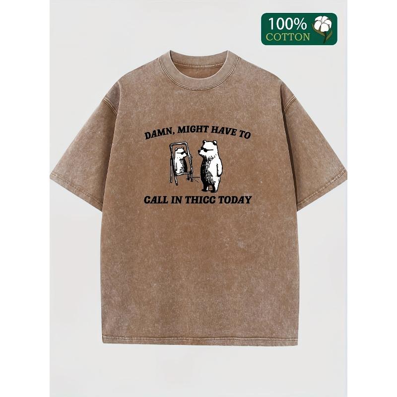 

Men s Oversized Heavyweight 100% Cotton T-Shirt - Vintage Wash Streetwear Tee , Solid Color Loose Fit Hip-Hop Top for all-Season Casual Wear 5XL дубильна кора