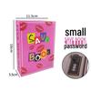 Large Creative Book Safe with Password Lock, Money Box, and Coin Bank