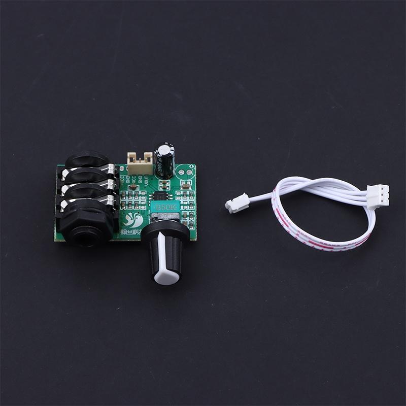 High-Impedance Tl072 12V Guitar Instrument Signal Amplifier Operational Amplifier Preamp Board