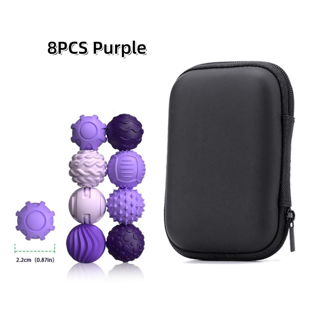 Palline Magnetiche Giocattolo Fidget, Palline ad Attrazione con Texture Sollievo dallo Stress Giocattoli Sensoriali per Autismo ADHD, Giocattoli Fidget da Scrivania