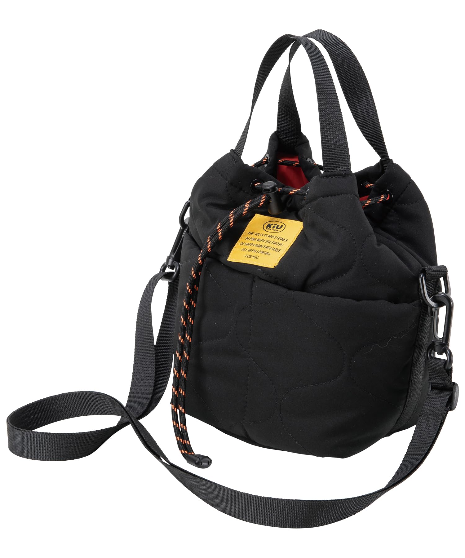 KiU Padded Pocketful Mini Bag, Waterproof and Water-Repellent, Unisex, Men s and Women s, Shoulder BagHandbag, 2-Way, Quilted Pockets, Stylish, Cute,