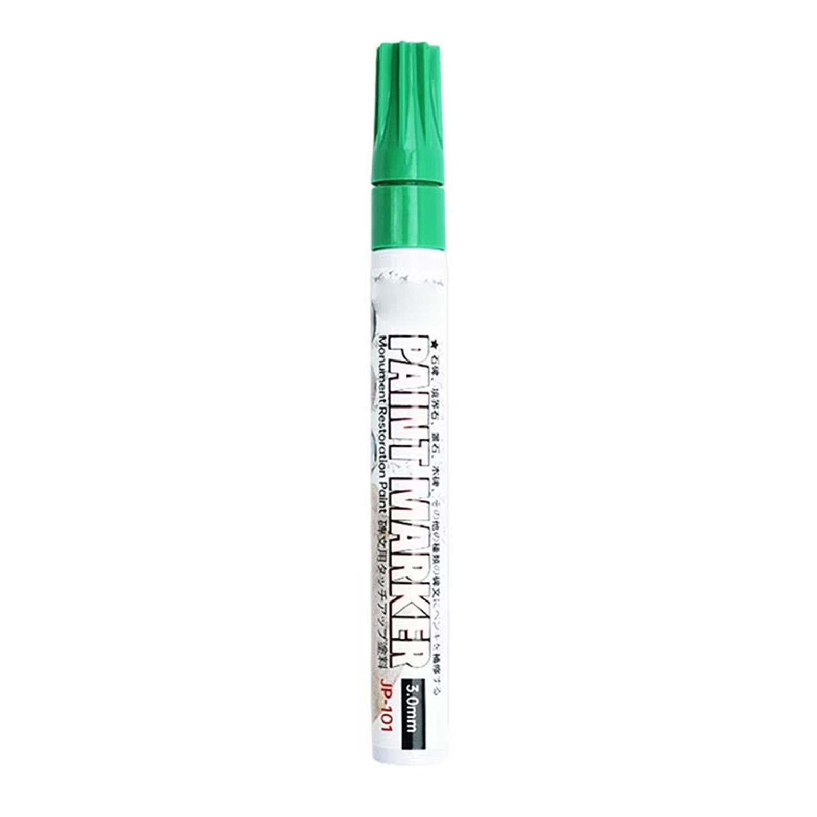 

Paint Marker Pen Oil-Based Paint Marker Durable Fine Tip Marker for Writing Drawing on Various Surfaces Suitable for Industrial and Artistic Use One Size