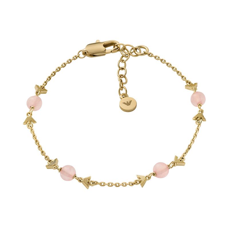 

Emporio Armani Candy Series Pink Sweet Light Luxury Bracelet Women bracelet Gold EGS3201710 Basic Packaging-Box